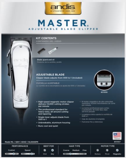 Master® Adjustable Blade Clipper